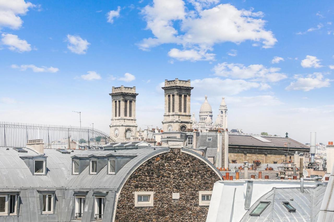 Artists' Studio On The Roofs Of Montmartre - Welkeys Paris Eksteriør bilde