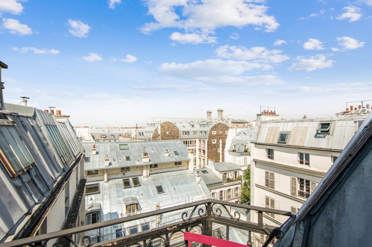 Artists' Studio On The Roofs Of Montmartre - Welkeys Paris Eksteriør bilde